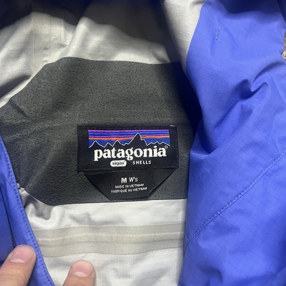 Patagonia Granite Crest Rain Jacket W's Size Medium 85420 Lagom Blue - Picture 3 of 8